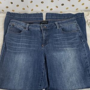 Talbots Petites Flawless Five-Pocket Flare Jeans